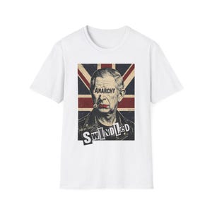 Rebellious Anarchy Graphic Tee, Punk Style T-Shirt, Unisex Vintage Shirt, Music Festival Outfit, Statement Fashion Top