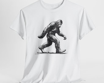 Sasquatch T-Shirt, Bigfoot Forest Creature Tee, Cryptozoology Gift