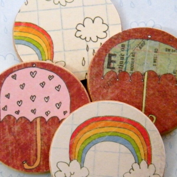 Rain or shine Magnets