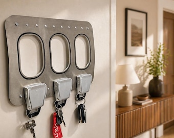 Airplane Window Key Rack, Aviation Gift, Seatbelt Buckle