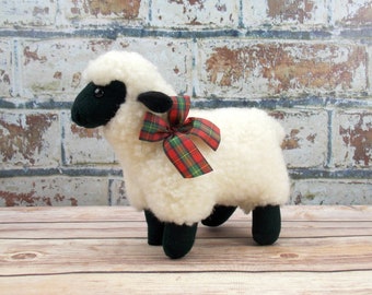 small stuffed sheep