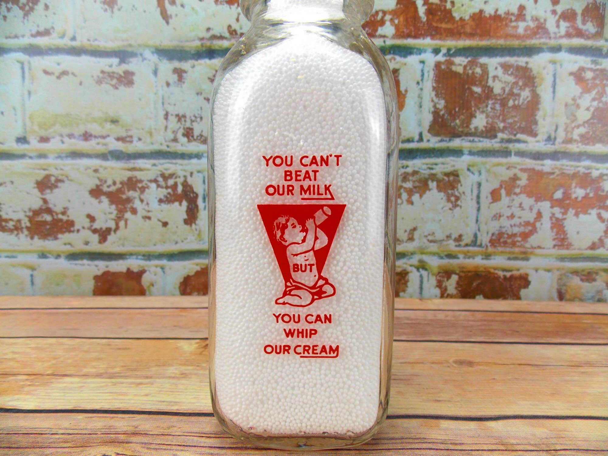 Vintage Milk Bottle Pint Little's Dairy Hanover Etsy