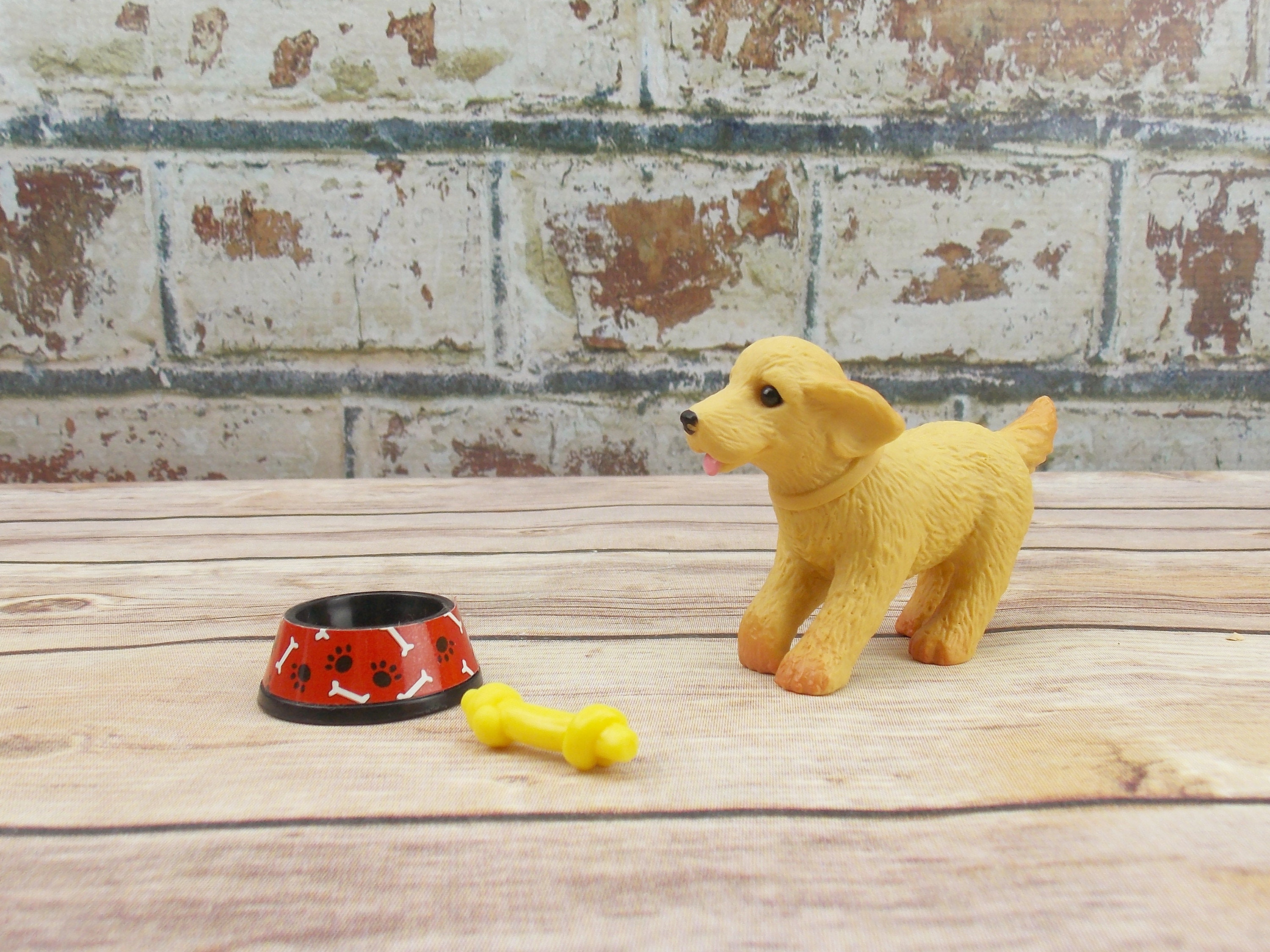 Mattel Barbie Dog Golden Retriever Puppy Dog Set Fashion Doll