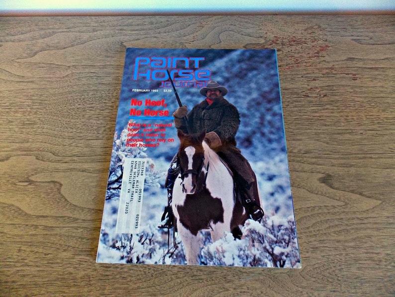 Paint Horse Horse Magazines Vintage Horse Magazines Paint Etsy