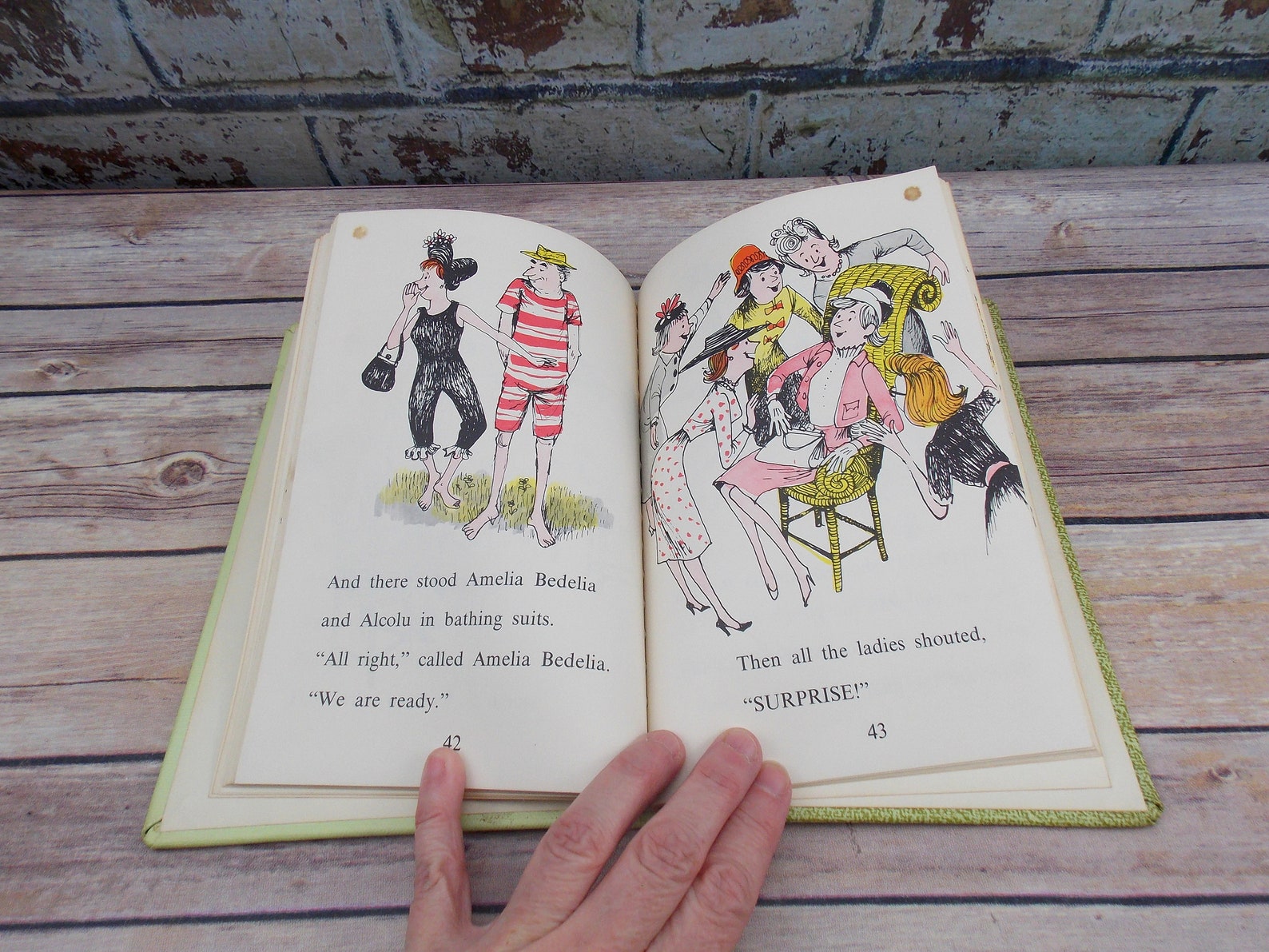 Amelia Bedelia and the Surprise SHower Peggy Parish Fritz Etsy