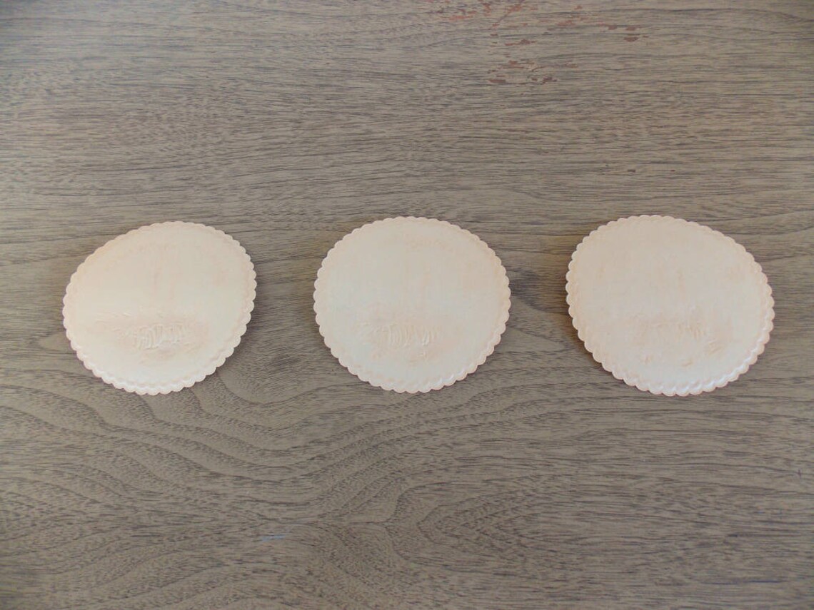 Vintage Paper Coasters Christmas Coaster 1950s Retro Etsy