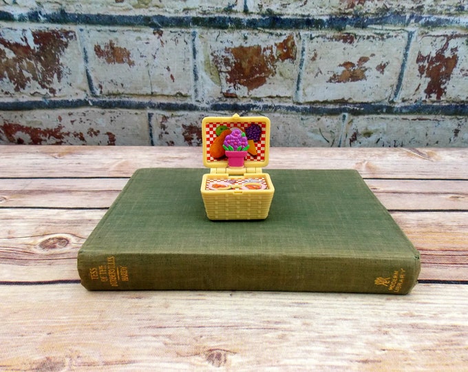 Barbie Doll Picnic Basket Miniature Picnic Basket Vintage Etsy