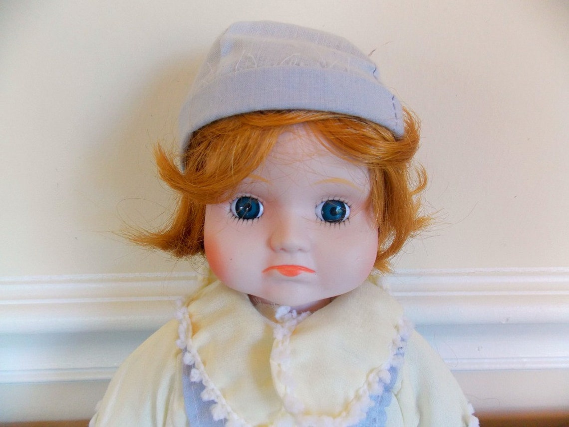 Music Box Doll Vintage Doll Heritage Porcelain Doll Etsy