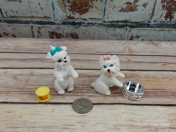 Fashion Doll Dogs Barbie Pets Barbie Doll White Dogs Mattel Dogs