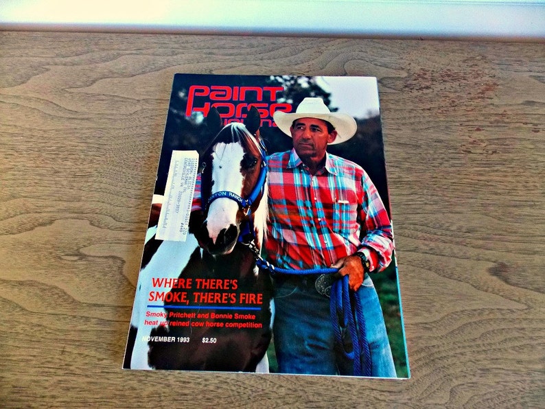 Paint Horse Horse Magazines Vintage Horse Magazines Paint Etsy