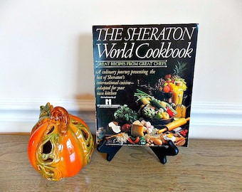 Vintage Cookbook, Sheraton, Culinary, Dining, Recipes, Latin, European, Middle East, Far East, Gourmet, World Cooking, Paperback