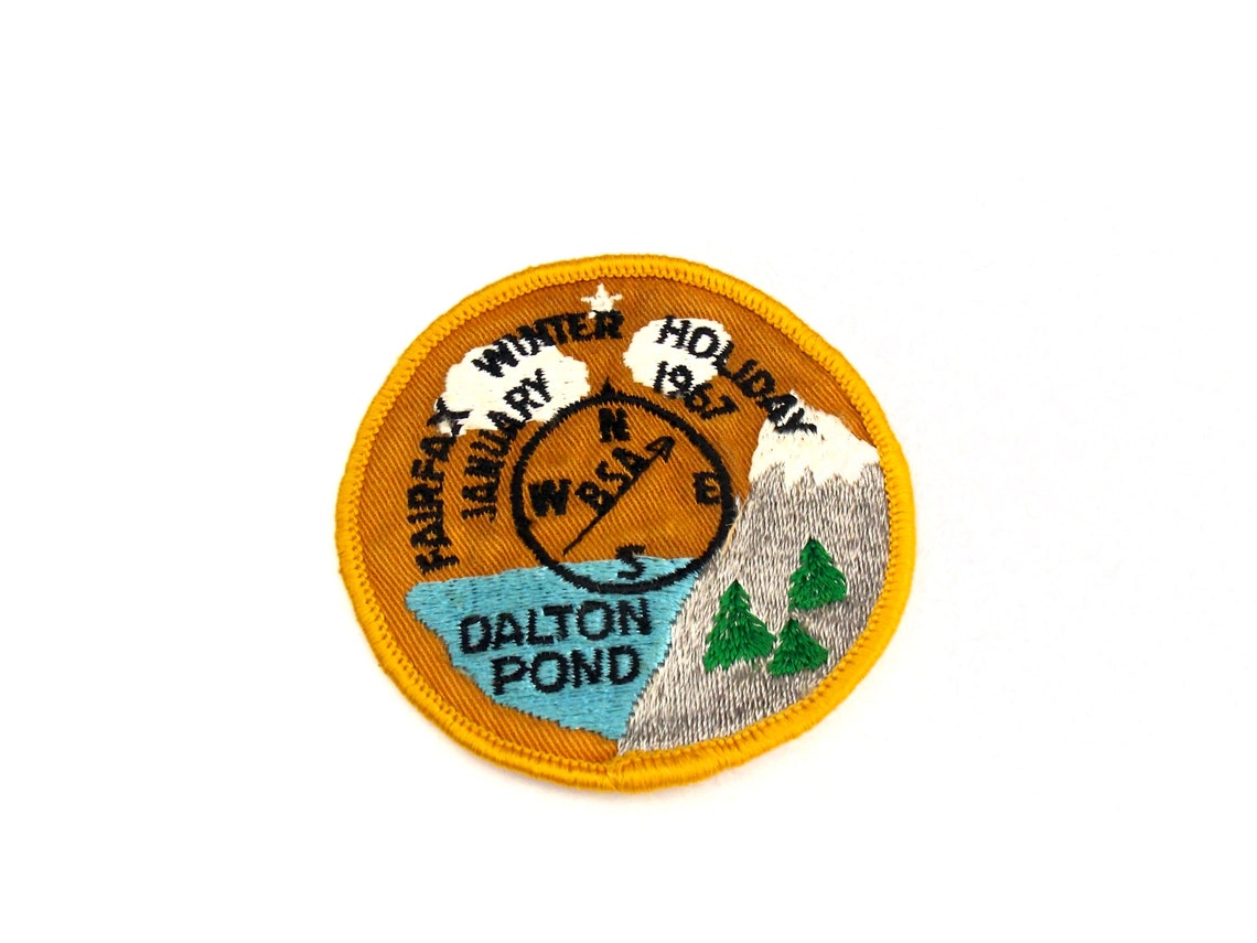January 1967 Fairfax Winter Holiday Patch Boy Scouts Fairfax Etsy