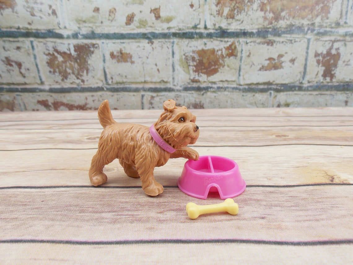 Mattel Barbie Dog Terrier Brown Dog Dog Set Fashion Doll | Etsy