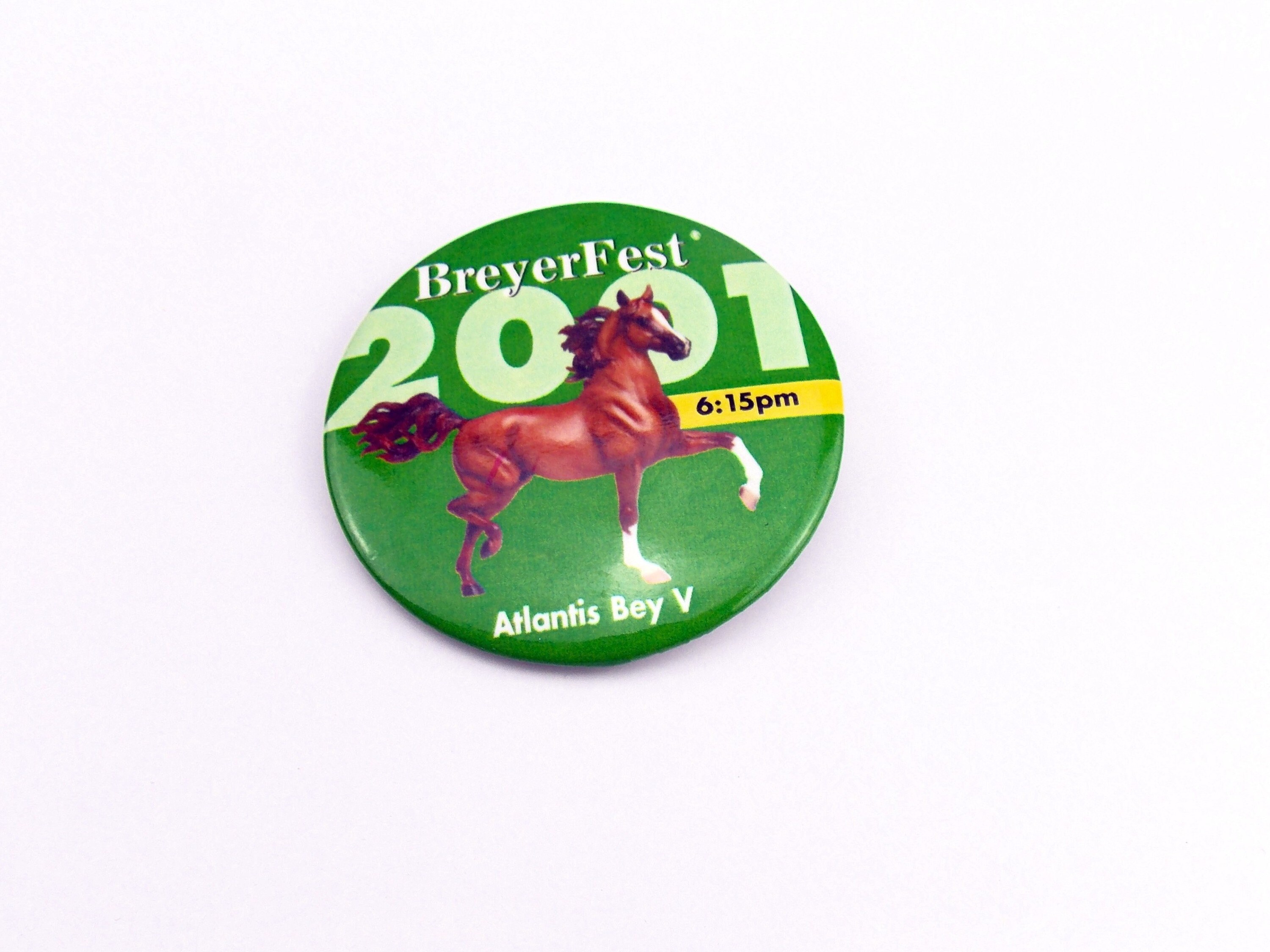 Breyerfest Pin Button Breyerfest 2001 Breyer Animal Etsy