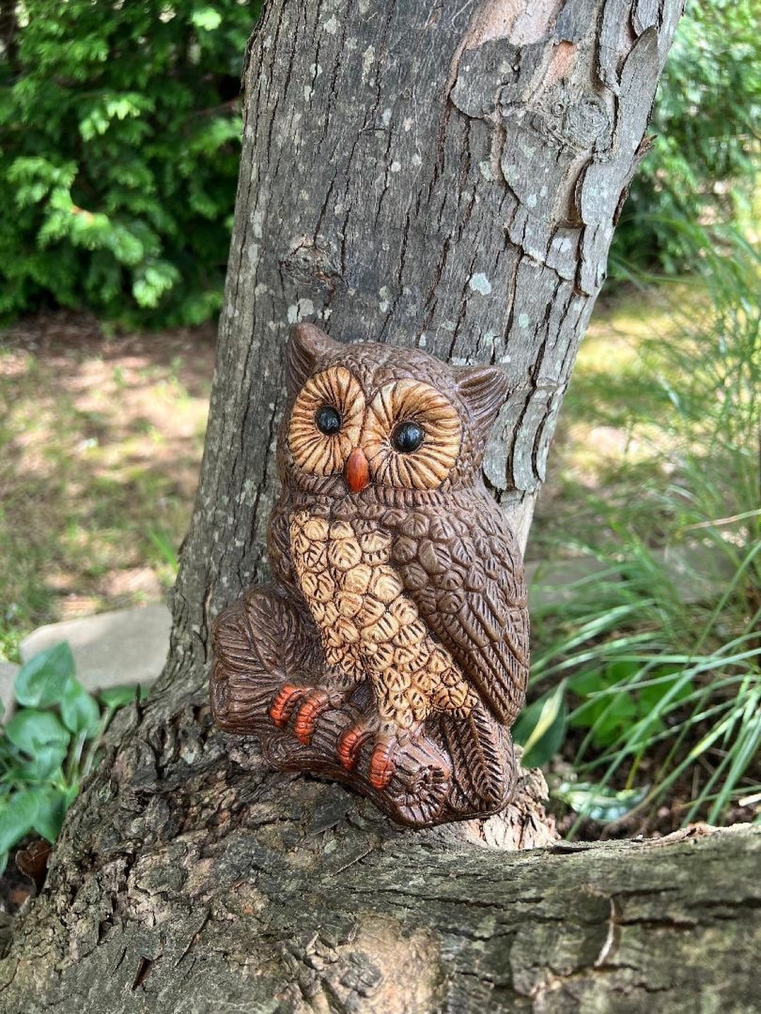 1970's Vintage Owl Wall Hanging Vintage Plastic Owl Wall Etsy