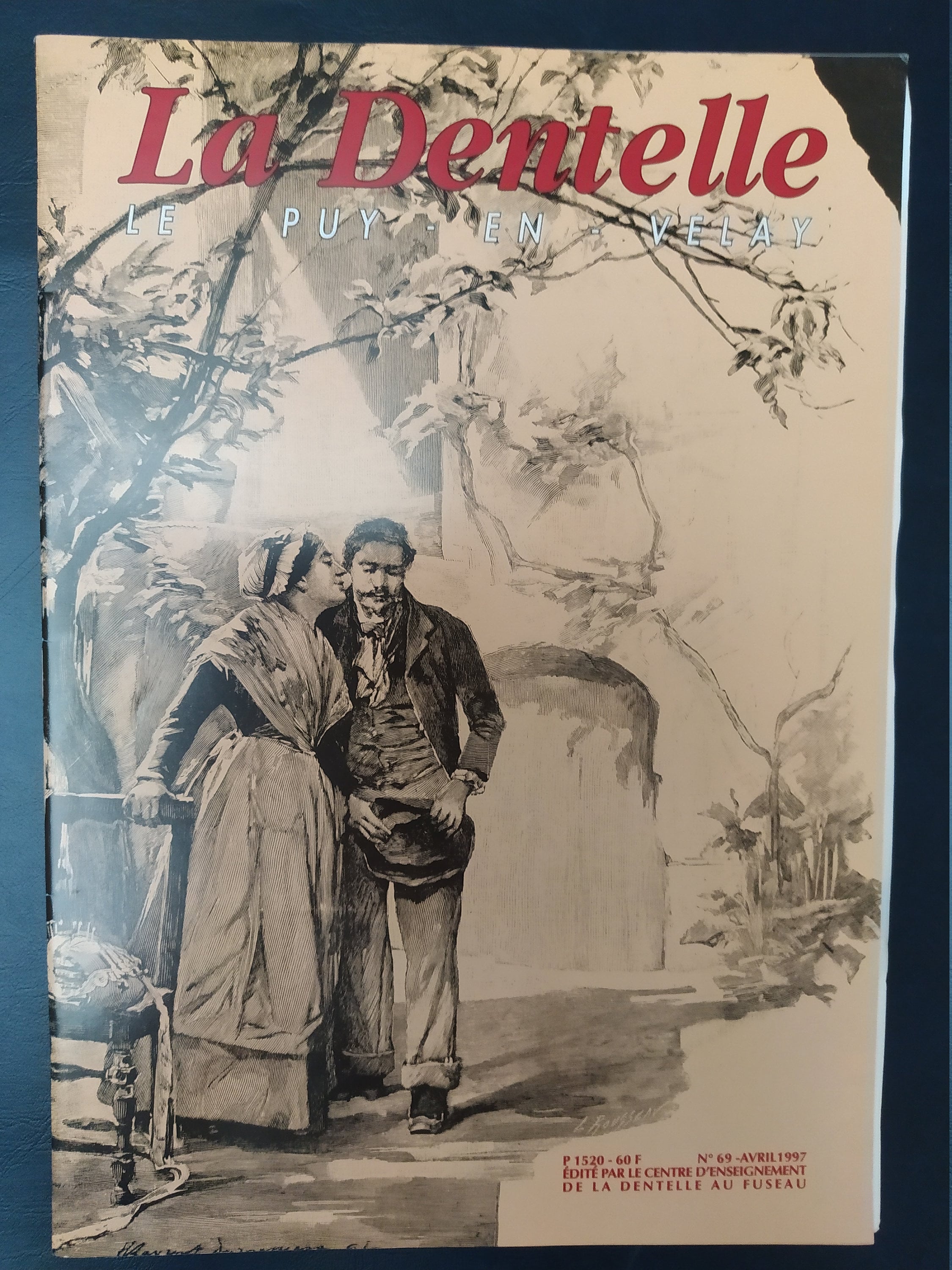 La Dentelle 69 April 1997 Trimestrial French Magazine - Etsy