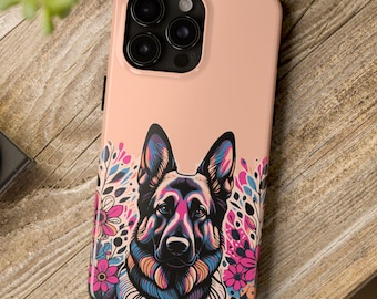 German Shepherd iPhone Case, Gift for Dog Mom