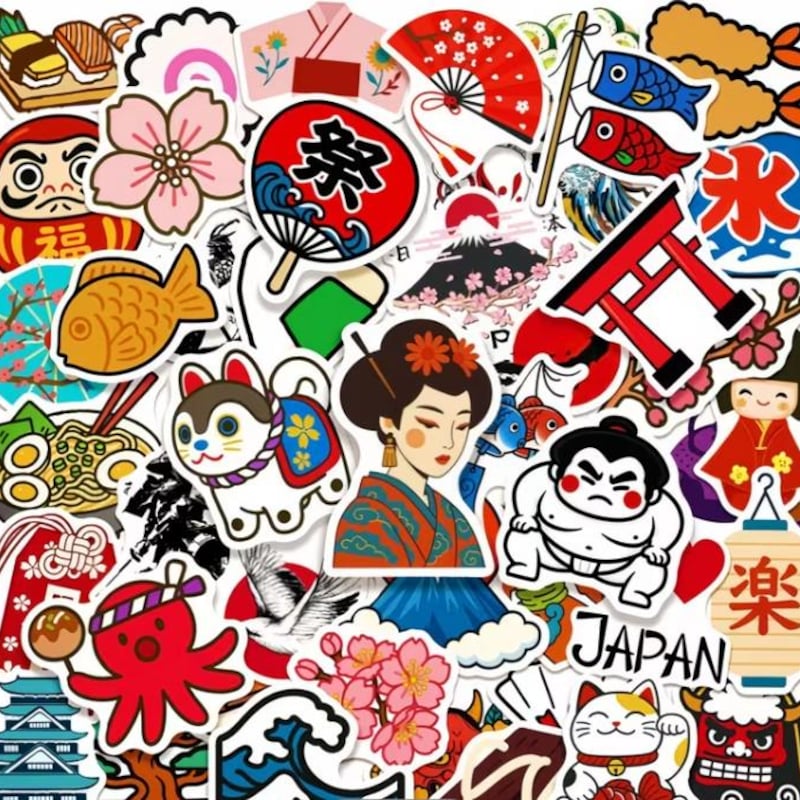 Japanese Stickers - Etsy