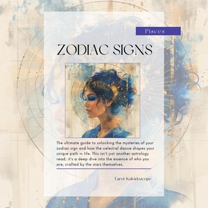 Signo de Piscis, Horóscopo del Zodíaco, 12 Signos del Zodíaco, Lectura Astrológica, Carta Astral, Horóscopo, Predicción Psíquica, Guía Espiritual