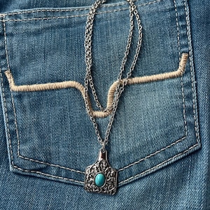 Western turquoise necklace