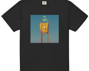 Surreal Egg Blanket T-Shirt, Minimalist Artistic Graphic Tee, Unique Design Short Sleeve Shirt, Unisex Modern Art Shirt, Gift for Art Lovers