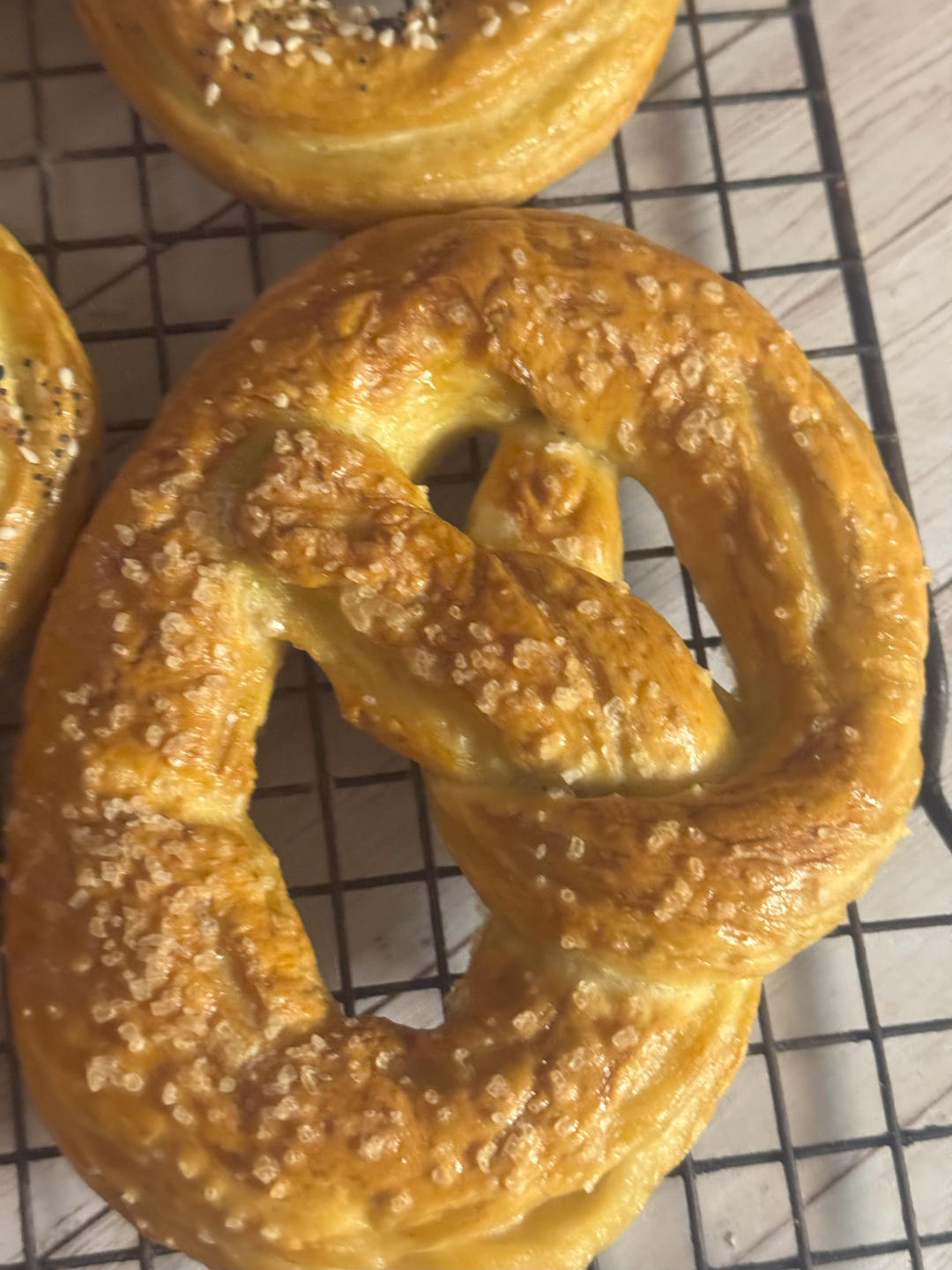 Indulge in the Deliciousness of a Freshly Baked, Large Soft Pretzel! - Etsy