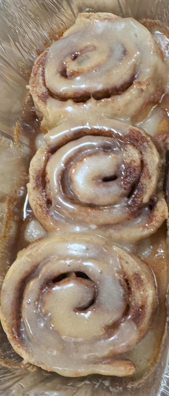 Irresistibly Decadent Gluten-Free Cinnamon Rolls! - A Mouthwatering Pan of  8 Delightful Treats!