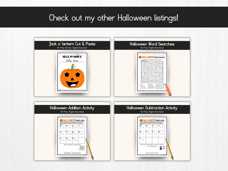 Halloween Code Breaker for Kids, Halloween Kids Activities, Halloween ...