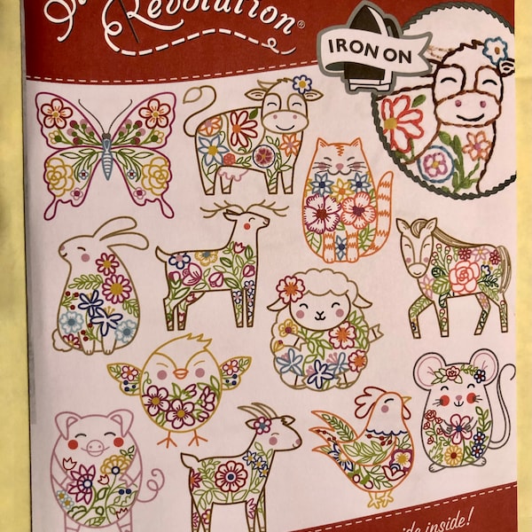 Aunt Martha’s Floral Farm Friends