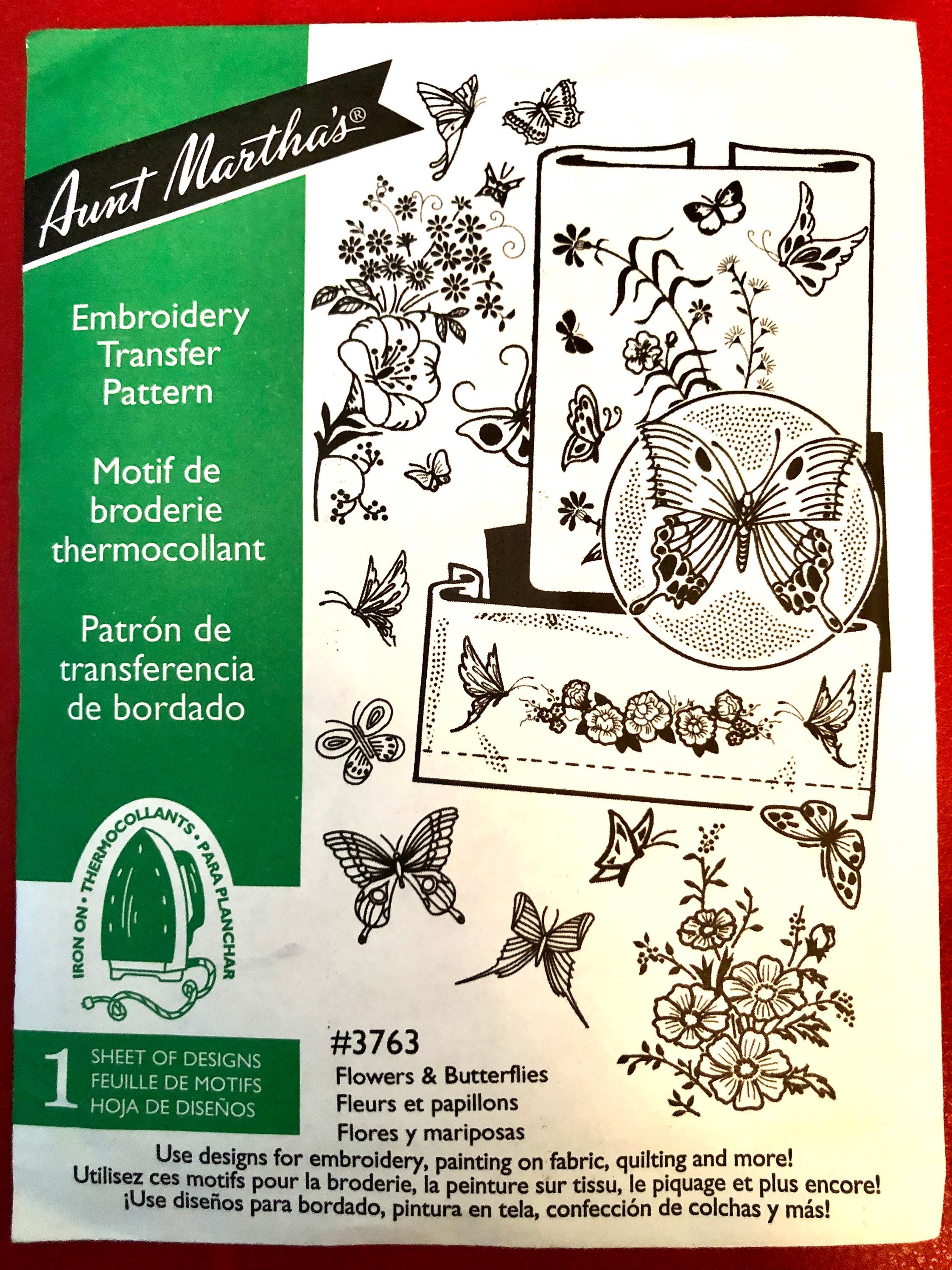 Embroidery Transfers - Aunt Martha Pattern Collections – Tagged Iron-On  Transfer Pattern– Grandma's Attic Quilting