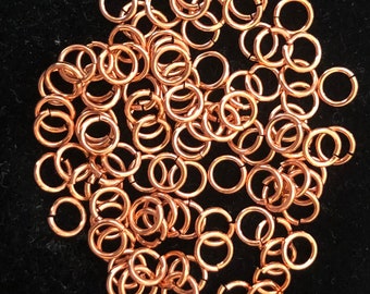 Solid Copper Jump Rings