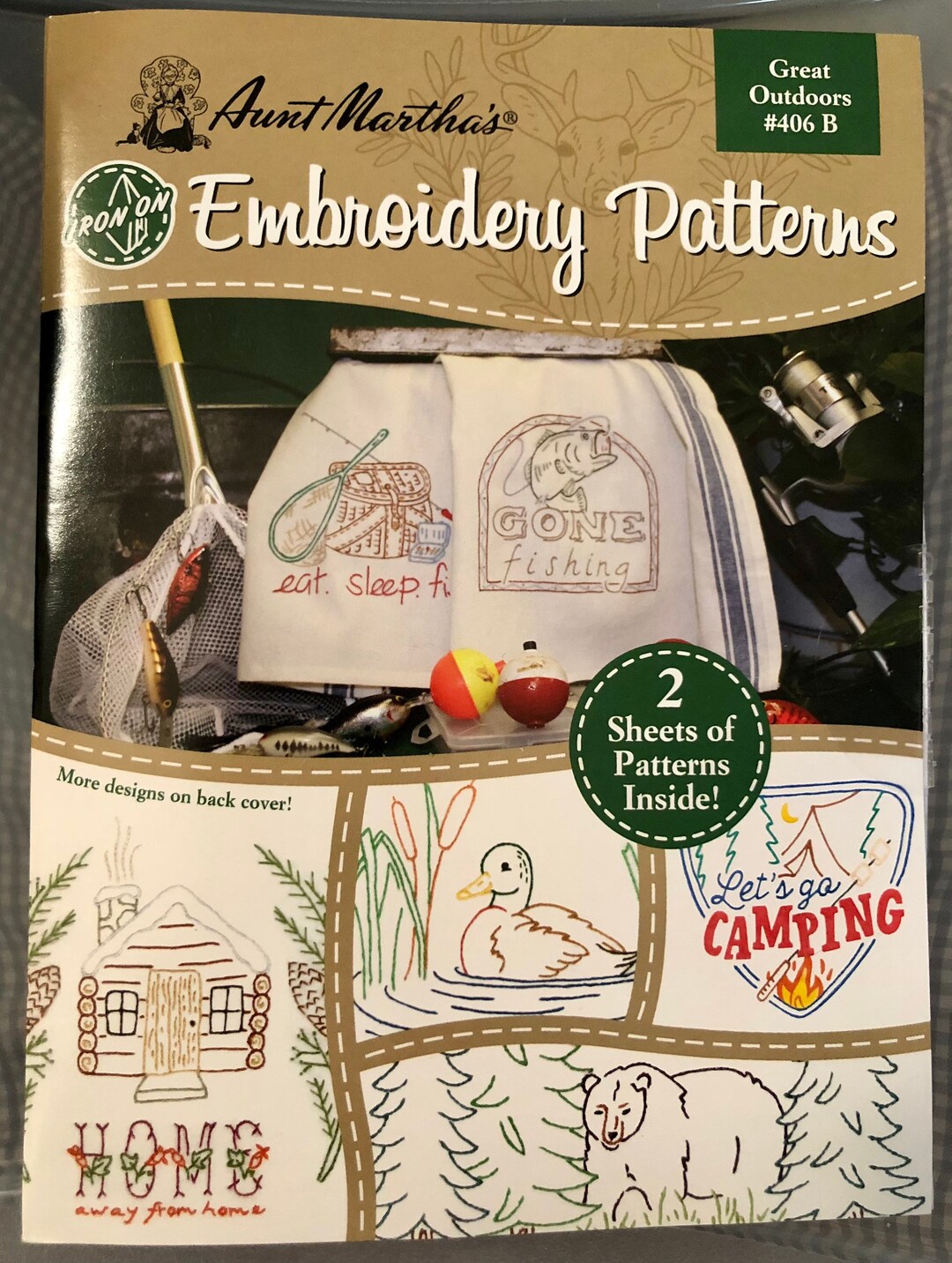 Aunt Martha’s Great Outdoors Book of Patterns - Etsy
