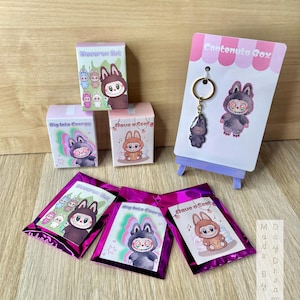 Labubu Blind Boxen und Einzelsticker