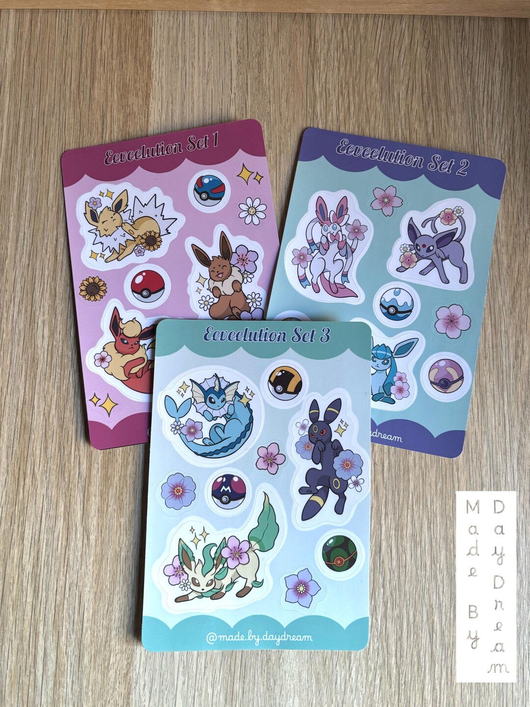 Eeeveelution Sticker Sheet - Etsy