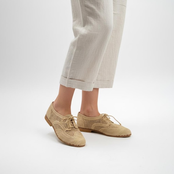 Handmade Raffia Loafer Shoes, Unisex Moroccan Moccasins