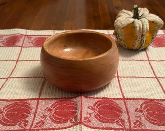 Spalted Pennsylvania Cherry Bowl - Unique Natural Art