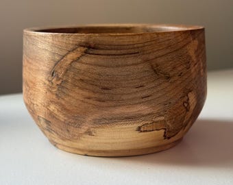 Spalted Pennsylvania Cherry Bowl - Unique Natural Art