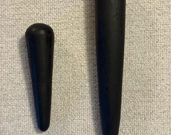 Shell Cordovan Ebony Polishing Stick