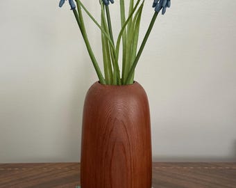 Handturned Hollow Form in Redwood