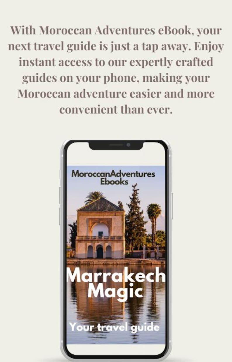 Marrakech Magic Your Travel Guide Etsy(00)