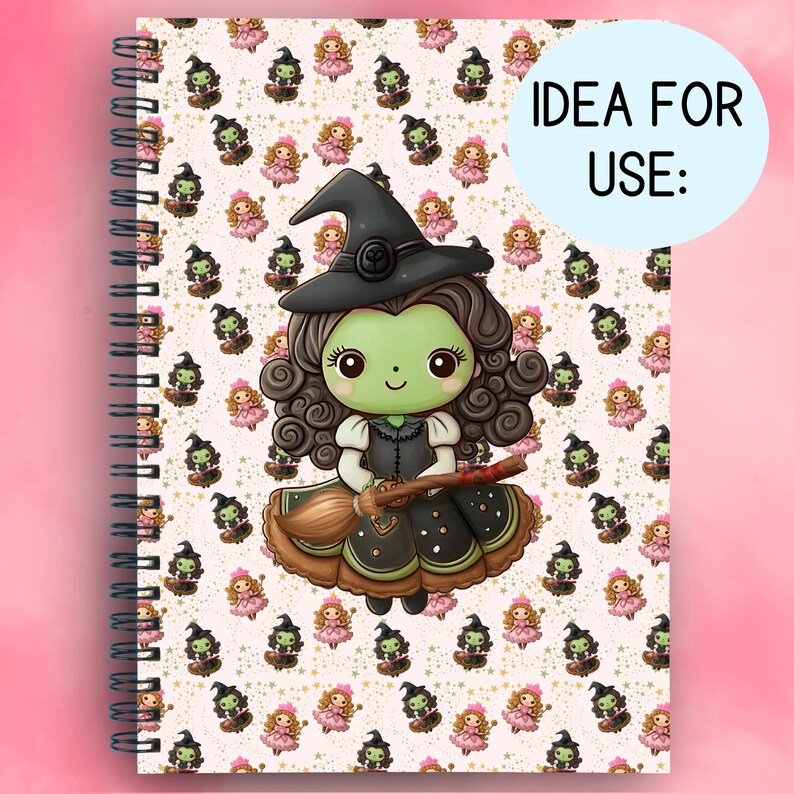 Wicked Gingerbread Clip Art & Digital Papers: Elphaba, Glinda (digital ...