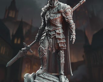 Knight of Pride Oathbreaker Paladin Resin Miniature Grimdark Evil Armored Villain 3D Printed DM Stash Model for DnD or Tabletop RPG