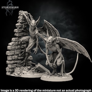 Imps Miniatures For DnD Pathfinder TTRPG Games Perfect Gift For Dungeon Masters And Fantasy Enthusiasts Stormborn Collectibles