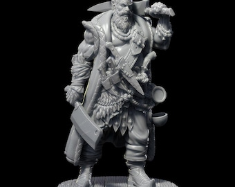 Swashbuckling Pirate Boss Miniature For Dungeons And Dragons Legendary Pirate Warlord Miniature Ruthless Pirate Leader Miniature Commander
