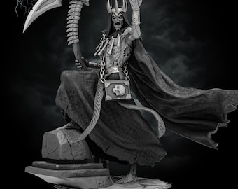 Gothric The Decayed Undead Resin Model Miniature For Tabletop RPG Fantasy Gift DnD Pathfinder Stormborn Cleectibles 3D Printed Miniature