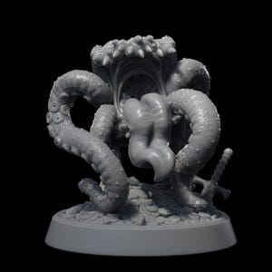 Mimic Treasure Chest Miniature Mimic Chest Monster For DnD Pathfinder TTRPG Fantasy Adventure Perfect For Collectors And Hobbyist Painters