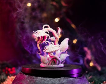 Carnivorous Plant Miniature For DnD And Pathfinder Fantasy Tabletop RPG Resin Model Unpainted Monster Figure For Miniature Painters