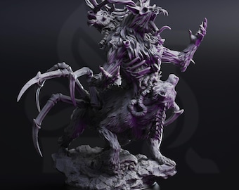 Monstrosity Boss Miniature Eldritch Horror 3d Printed DnD Miniature for TTRPG Chimera Spider Stag Abomination Big Boss Encounter BBEG