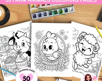 Farm animals coloring pages, farm coloring pages, Farm animals Coloring Pages For Kids, coloring book,Printable Coloring Pages, Farm animals