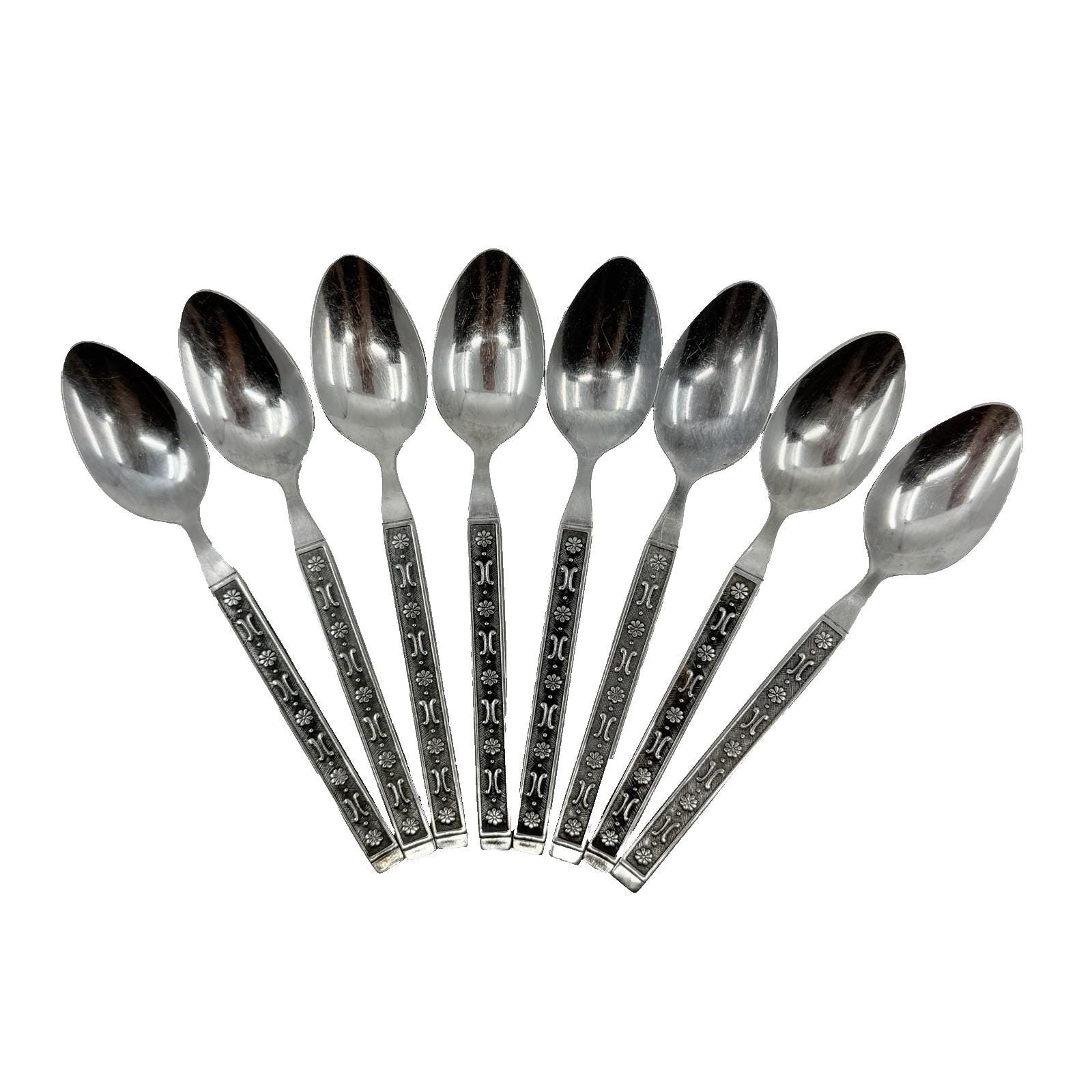 Japan Spoon Vintage Flowers on Handle - Etsy